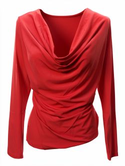 Mommy extra stretchy top Rood