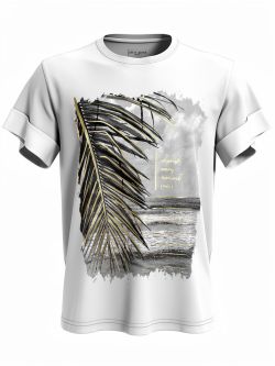 tshirt f01-palm one size