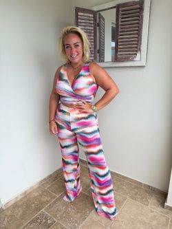xtra stretch Bonaire 2 piece 8633 Roze