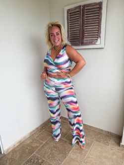 xtra stretch Bonaire 2 piece 8633 Groen