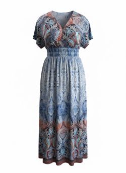Magic dress j2237-26 Blauw