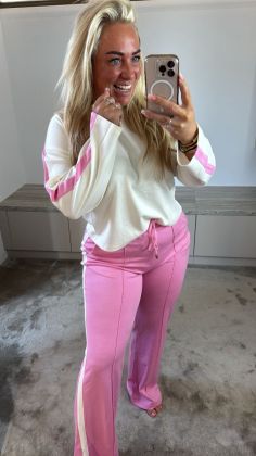 Lente jogger Roze