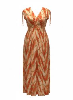 Magic basic dress 1933-d5 Oranje