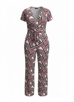 Mommy xtra stretch jumpsuit Rood