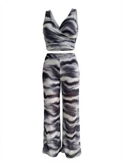 xtra stretch Bonaire 2 piece 8633 Zwart