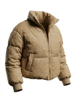 puffer jas t2662 Beige