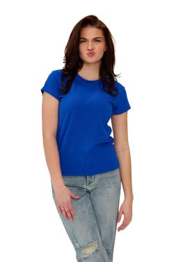 basic tshirt m30209 Koningsblauw