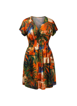 Magic dress Oranje