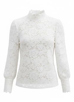 Kiki Lace top Wit