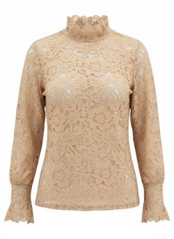 Kiki Lace top Beige