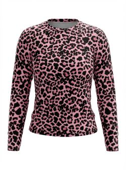 Top 6326-4 Luipaard Fuchsia