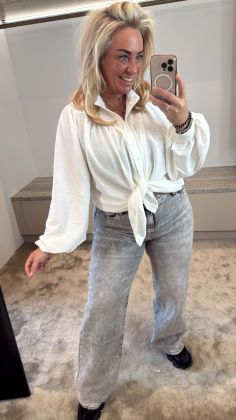 MOMMY SPIJKERBROEK Grijs