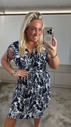 Magic jurk Marineblauw