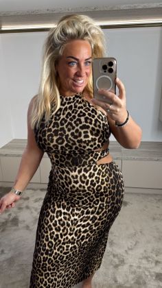 mommy extra stretch dress Panter