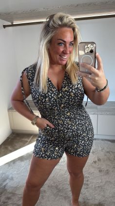 Magic playsuit Zwart