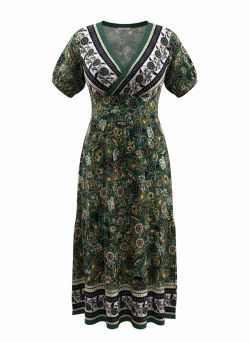 Strand jurk k31 Groen