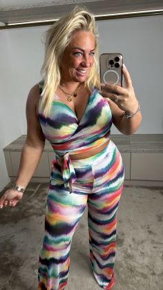 xtra stretch Bonaire 2 piece  Groen