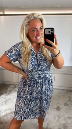 Magic dress 2239-77 Blauw