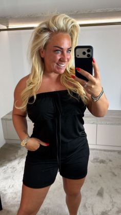 Jumpsuit 86312 Zwart