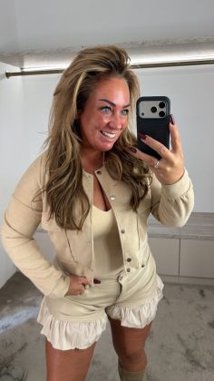 c-9145 jacket Beige