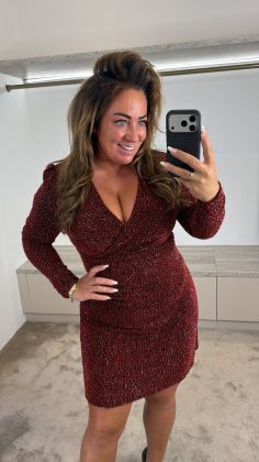 Glitter dress 6051