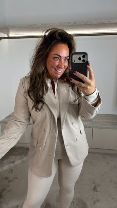c9076 jacket Beige