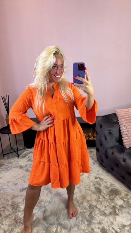 mama in marbella basic neon orange